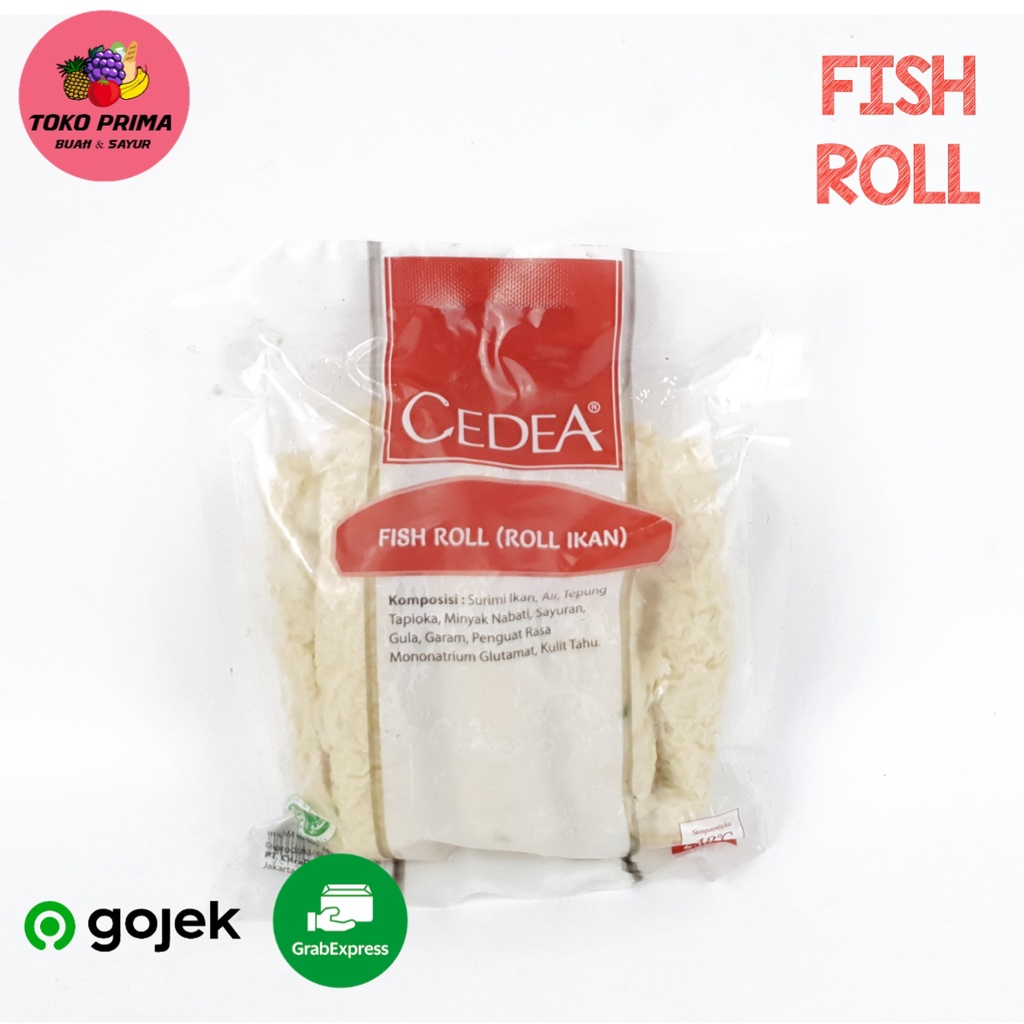 

Cedea Fish roll/ Otak - Otak Ikan (@250 Gram)