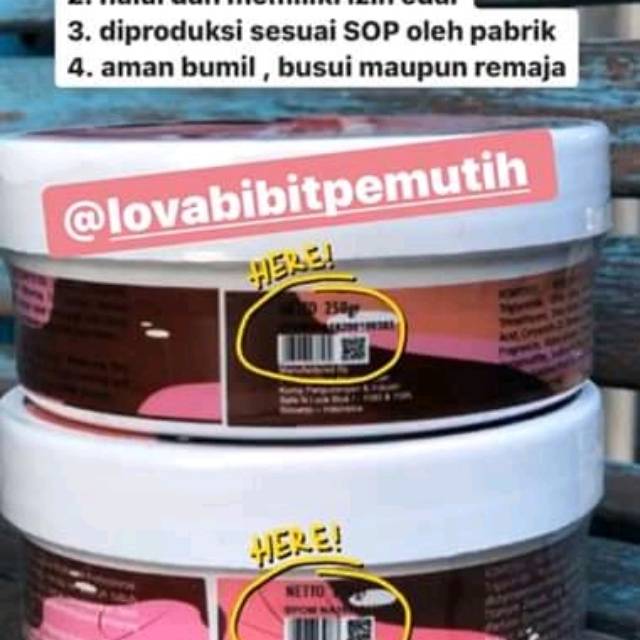 HB LOTION PROFESSION WHITENING BPOM