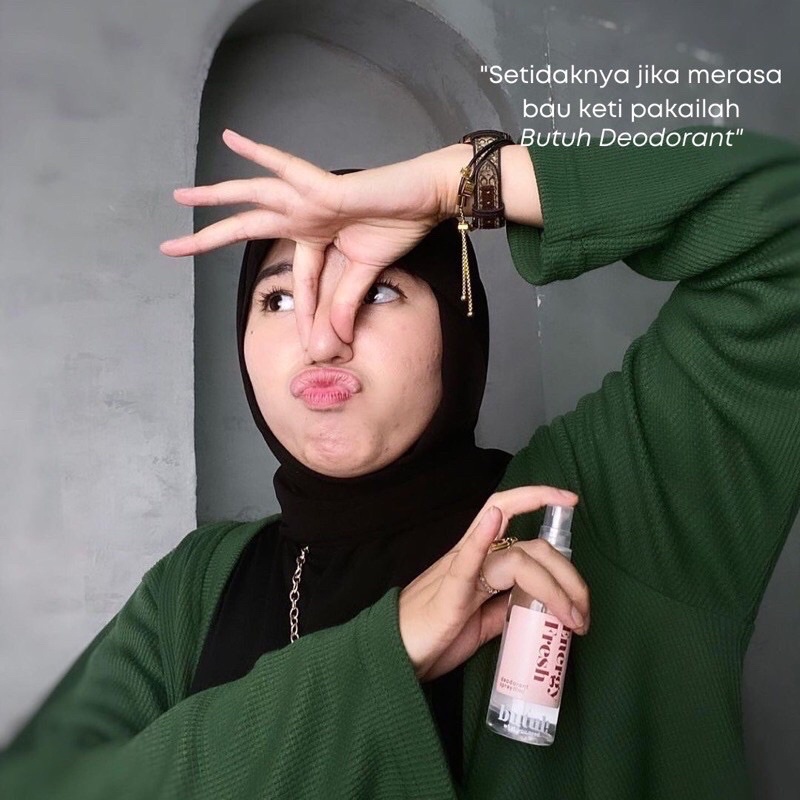 Butuh Deodorant / Deodorant Spray / Natural Deodorant / Antiperspirant