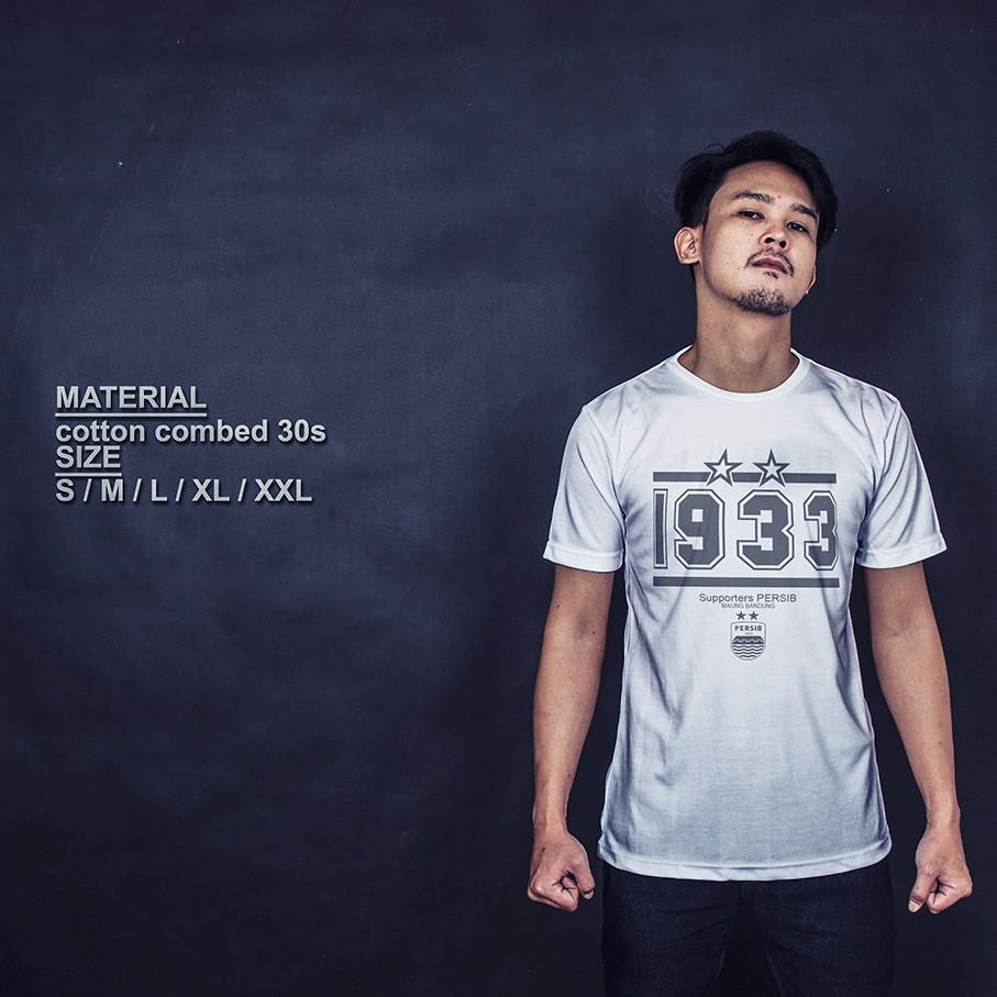 KAOS DISTRO 3D MURAH PERSIB 1933