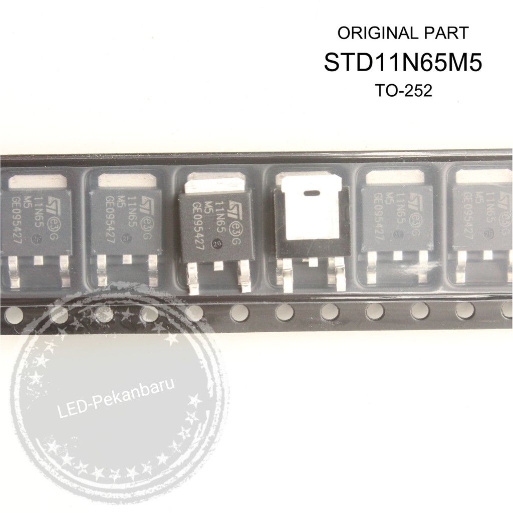 MOSFET STD11N65M5 11N65 SMD-252