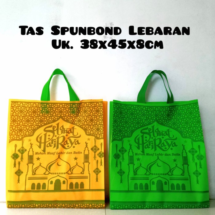 

SALE Tas Kain Lebaran (Uk.38) - Hijau 38x45