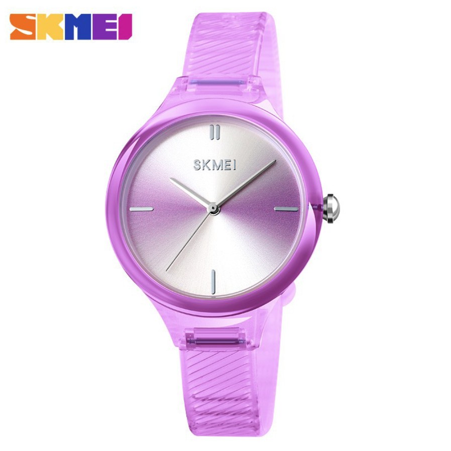 Jam Tangan Wanita SKMEI 1714 New Transparent Women Analog Quartz Watch