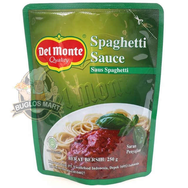 

Delmonte Spaghetty Sauce 250gr*