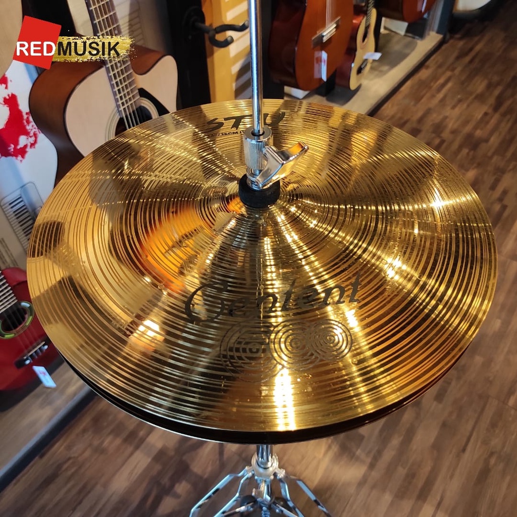 Cymbal Centent STU 14 inchi Hihat STU-14H Hihat Cymbal
