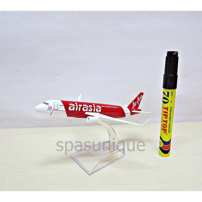 Kusus Hari Ini Pajangan Miniatur Diecast Pesawat Airasia Promo