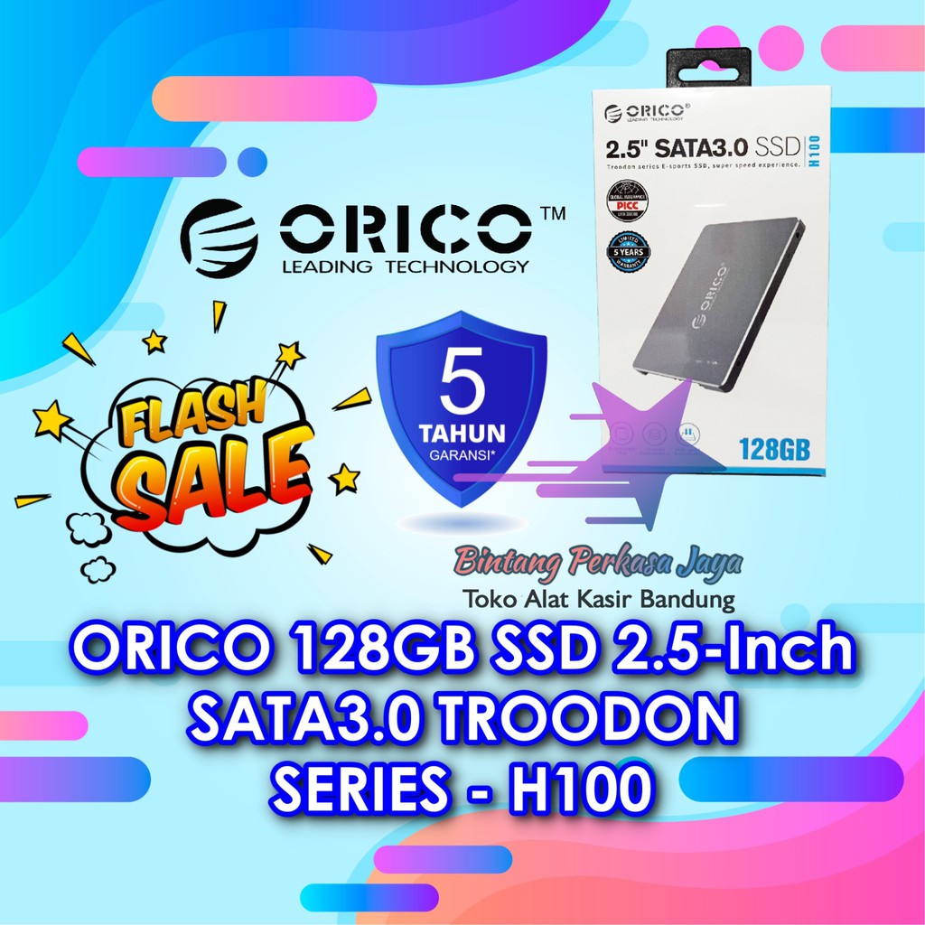 ORICO 128GB SSD 2.5-Inch SATA3.0 TROODON SERIES - H100