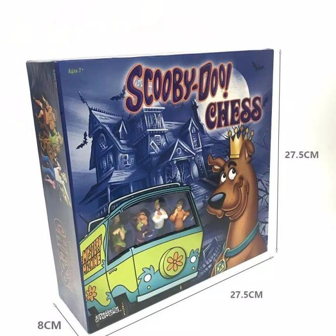 Promo Hanna Barbera Scooby Doo Chess Set Complete Figure Set
