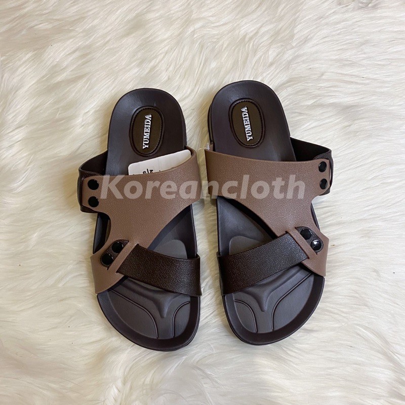 [8092] SANDAL KARET YUMEIDA BAPAK-BAPAK ANTI SLIP ANTI AIR