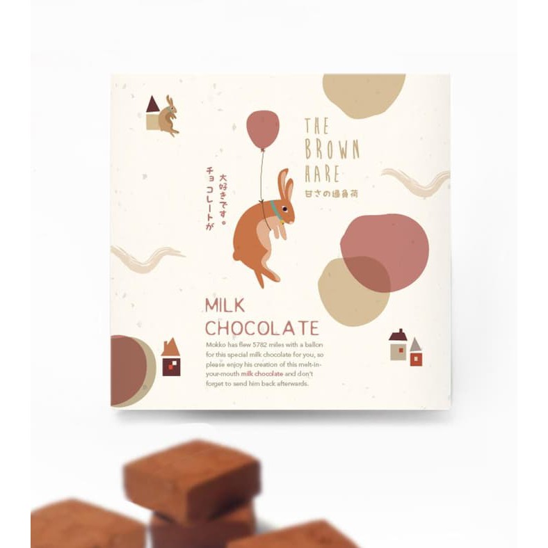 

Coklat Jepang Milk Chocolate The Brown Hare