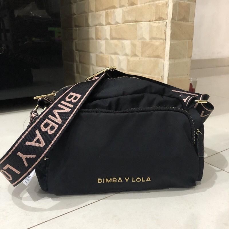 PROMO TAS SELEMPANG BIMBA*Y*LOLA MIRROR QUALITY HITAM