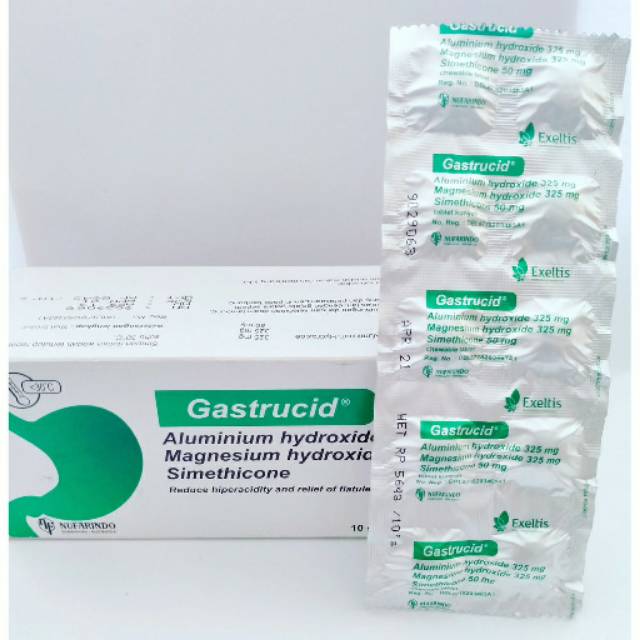 Gastrucid [ Strip / 10 Tab] | Shopee Indonesia