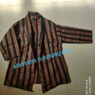 Kebaya Lurik Jadul Adat Tradisional Jawa Cewek Shopee Indonesia