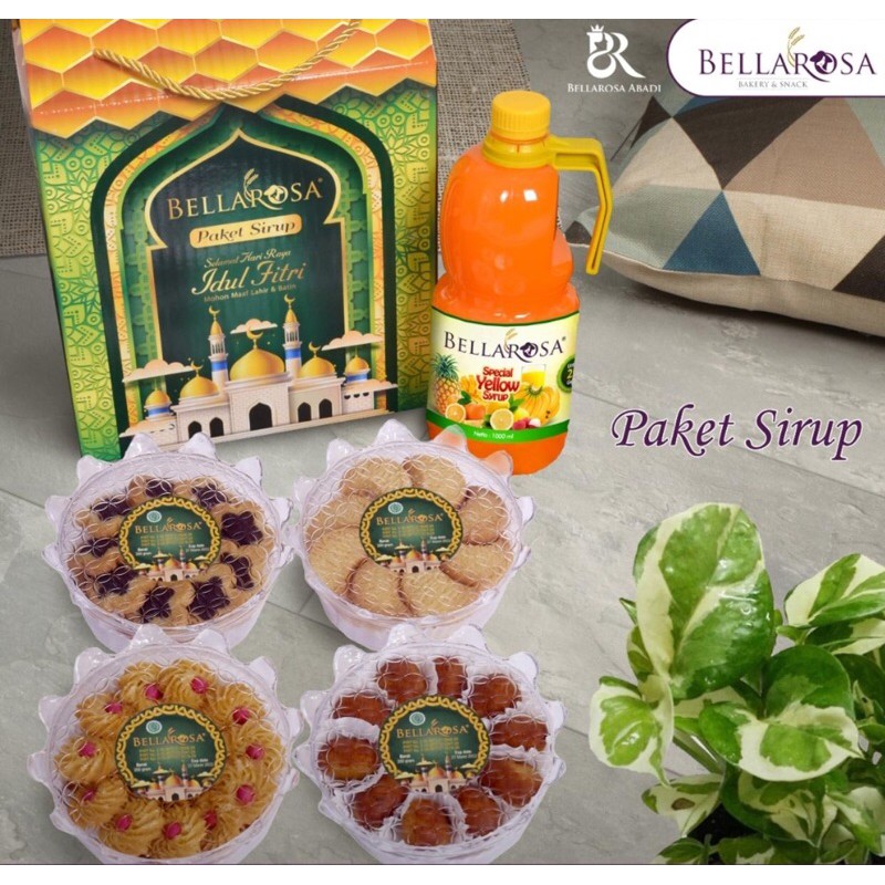 Jual Paket Kue Kering Syrup Bella Rosa Hampers Murah Shopee Indonesia