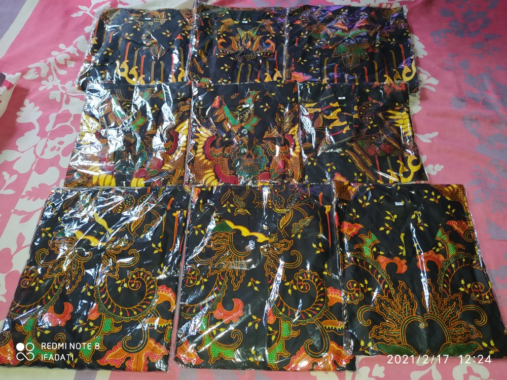 Batik Couple Keluarga Sania Ruffle Ori Ndoro Jowi Dnt Batik Couple Indonesia