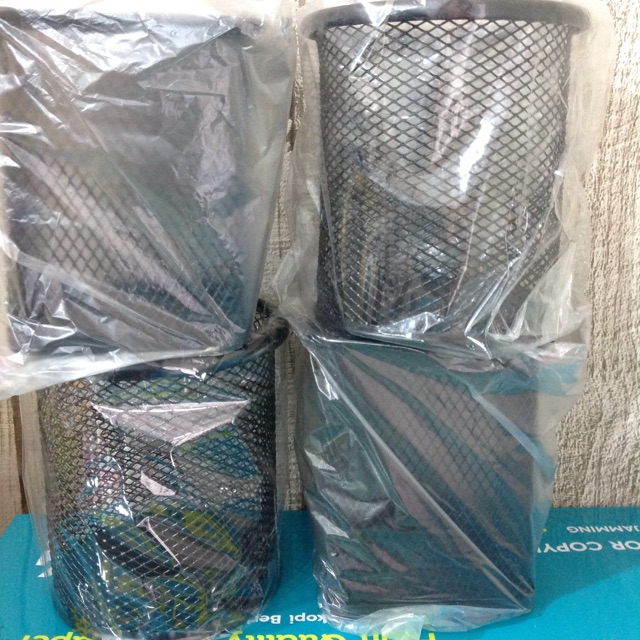 

Tempat Pulpen Jaring Kotak/ Tabung