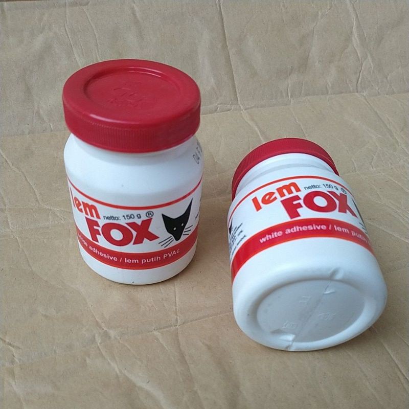 

Lem Fox Botol Putih 150gram/Lem Serbaguna ATK Grosir