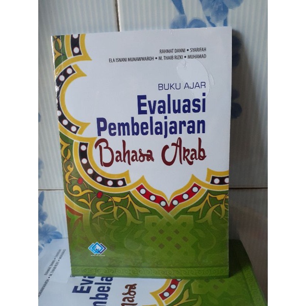 EVALUASI PEMBELAJARAN BAHASA ARAB #ORI