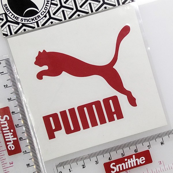 Stiker PUMA Logo v.2 Cutting Sticker aksesoris Mobil Motor