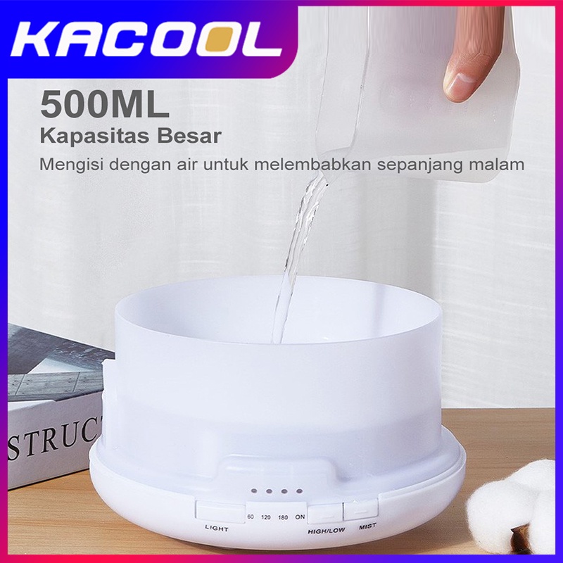 Humidifier Diffuser Air Purifier Aromaterapy Essential oil Difuser 300ML/500ML+ Remote