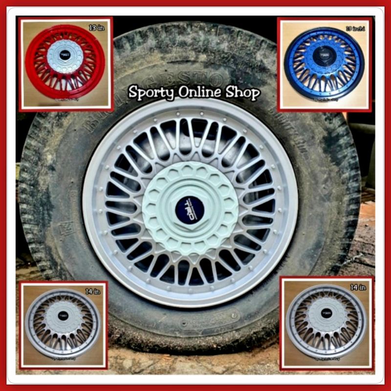 Tutup Dop Roda Wheel Dop 14in Model Classic Universal