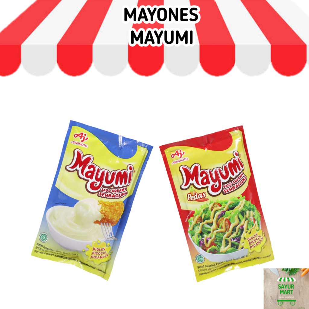 

Mayumi Mayones Saus Creamy 100gr - Mayumi Original / Mayumi Pedas