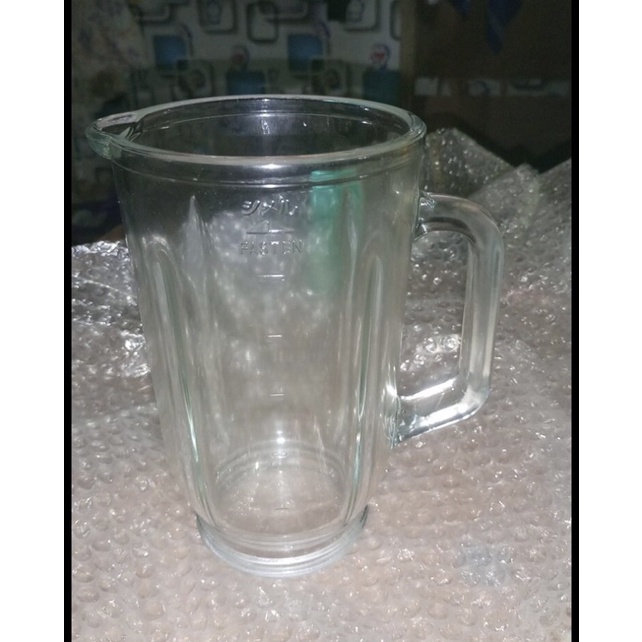 Gelas blender kaca miyako, panasonic, national dll 1 liter promo