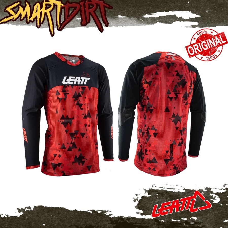 JERSEY LEATT 4.5 ENDURO RED 2023 JERSEY LEATT ADVENTURE TRAIL 4.5 ORI