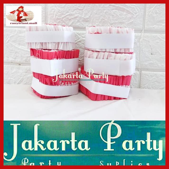 

E343Te6- Kertas Krep Keriting Merah Putih / Hiasan Hut Ri / Dekorasi 17 Agustus Yuiu9O-