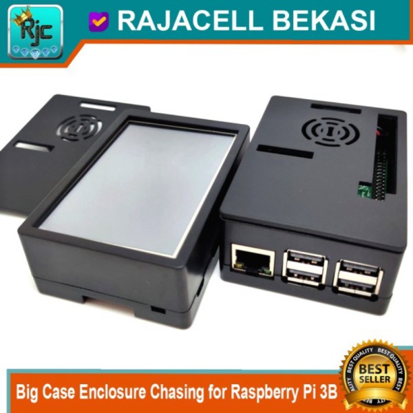 Big Case Enclosure Chasing for Raspberry Pi 4B Pi 4 Support LCD  Fan Superoke