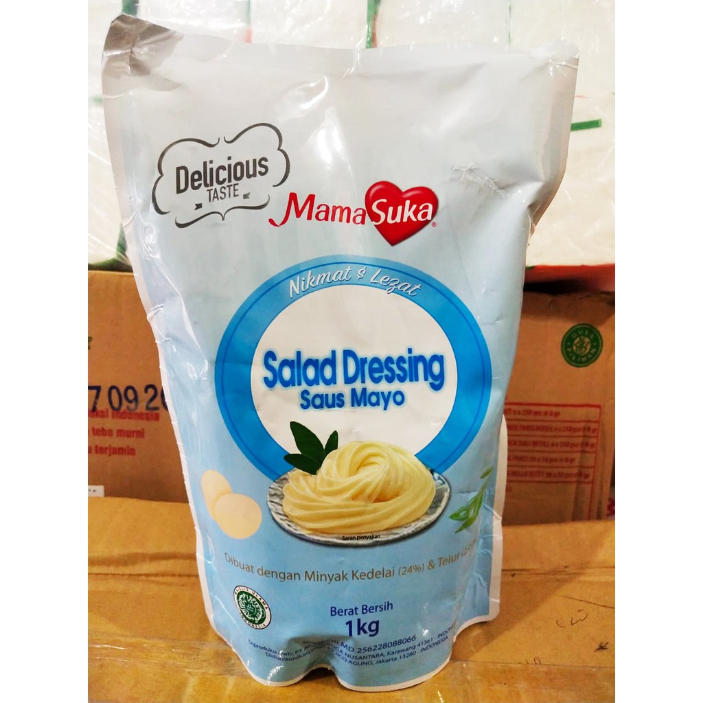 

MamaSuka Salad Dressing Saus Mayo Mayonaise 1kg