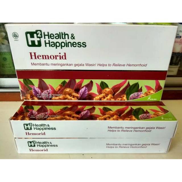 Hemorid Kapsul Herbal ntuk wasir 1box