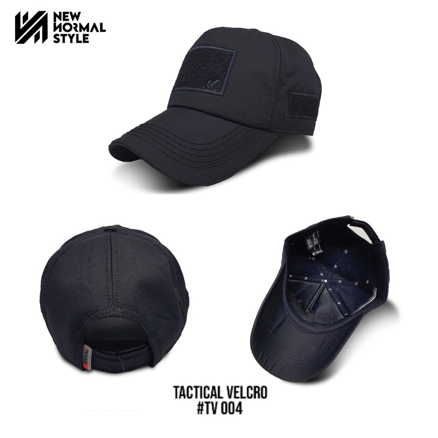 TACTICAL VELCRO SERIES Topi Pria Distro Baseball Jaring Tactical Komando Pria Wanita Cowok Kekinian Original Keren Dewasa Murah
