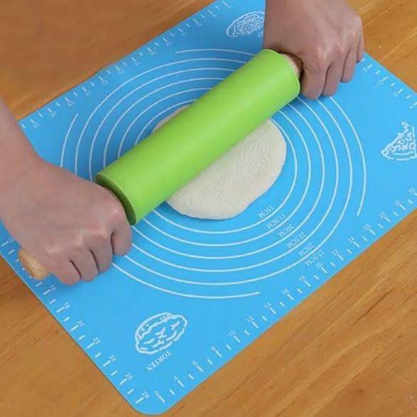 Sgmshop Alas adonan kue Silicone Mat Alas Silikon Super Jumbo Mat Pastry Scale