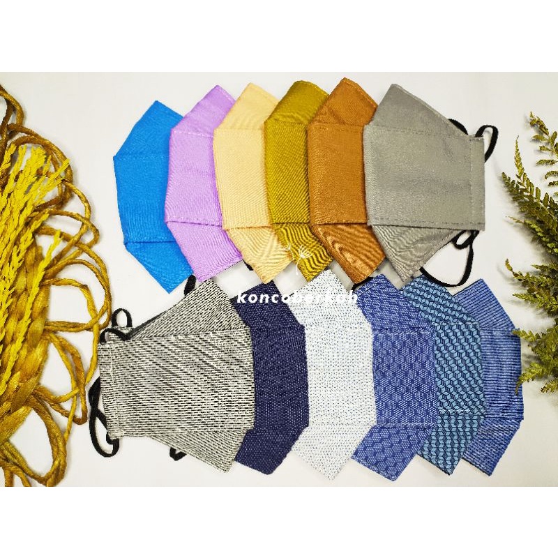 [LUSINAN] MASKER KAIN EVO 4D KF94 3 LAPIS 3PLY MASKER NON MEDIS HEADLOOP EARLOOP