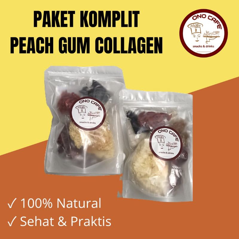 

PAKET LENGKAP PEACH GUM COLLAGEN DESSERT TAO JIAO PEARL BERKUALITAS UNTUK 5-8 PORSI