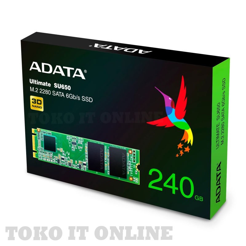 ADATA SSD ULTIMATE M2 SU650 2280 120GB 240GB 480GB