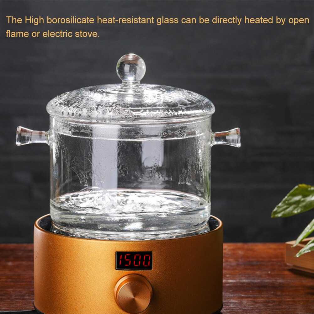 GS8 Pot Panci Masak One Two Cups  Stewing Soup Pot 16CM  YWJ-1265 pot steam / ceramic high borosilicate glass cocok untuk stim walet / birdnest menjaga nutrisi