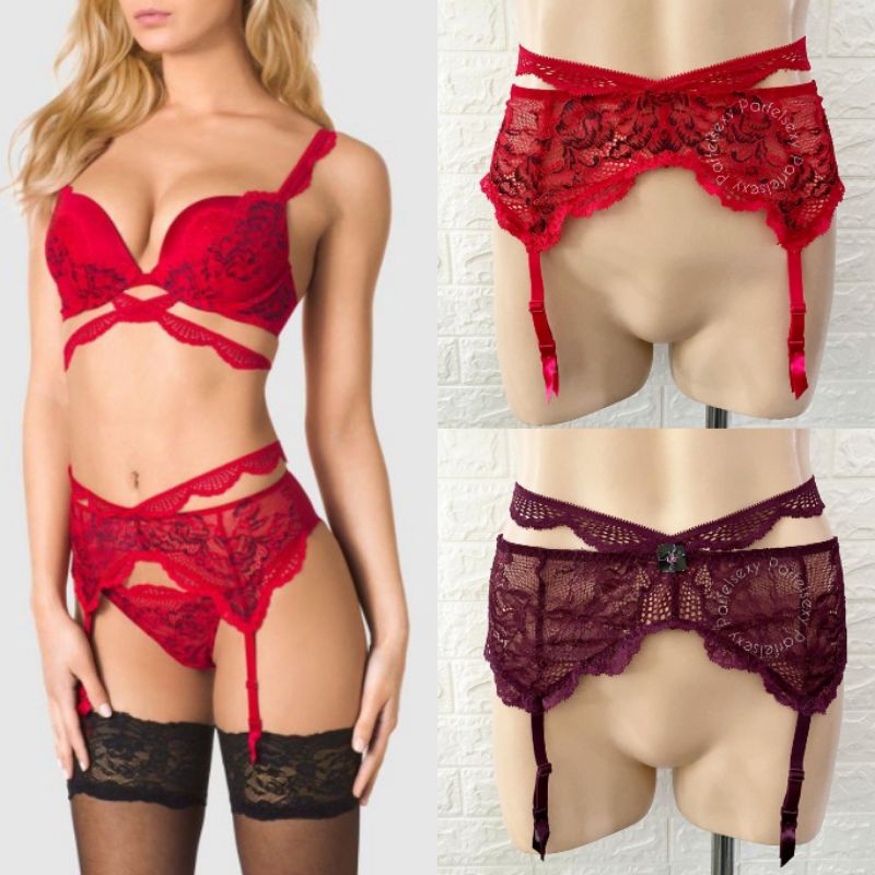 Lasenza La Senza Garter (Bra, Panty & Stocking tidak termasuk) Size L 11094565