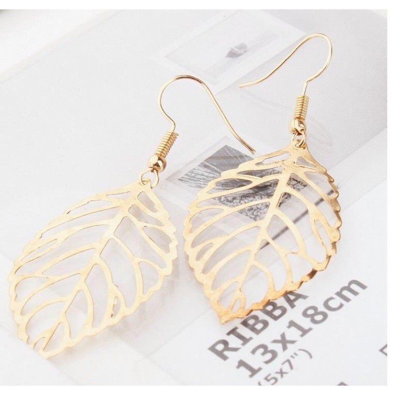 COD PROMO Anting daun jatuh / anting wanita korea simple estetik