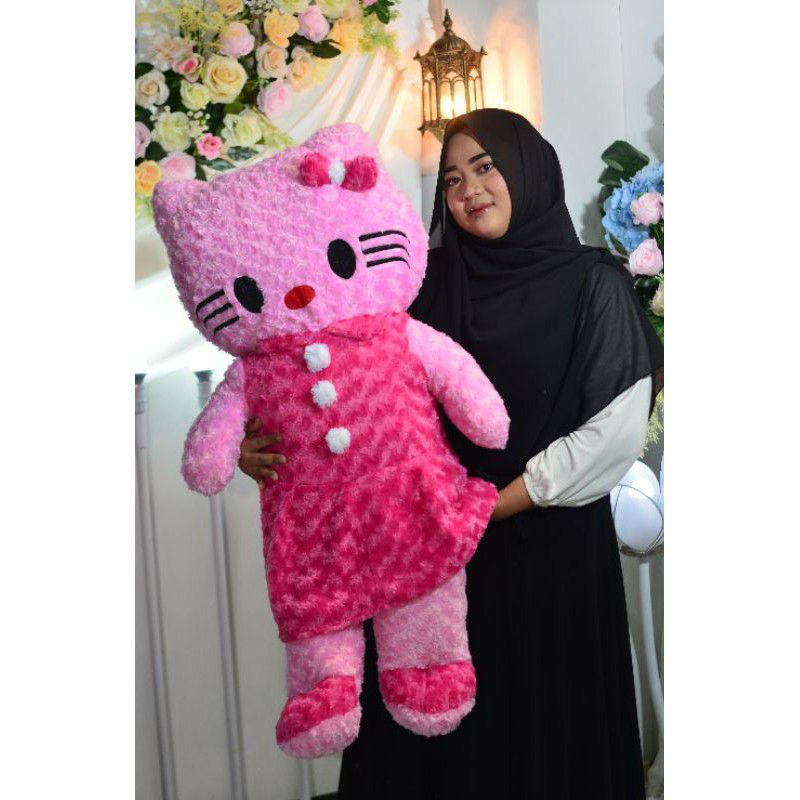 0Boneka Hello Kitty mbo 1 Meter Besar / Big