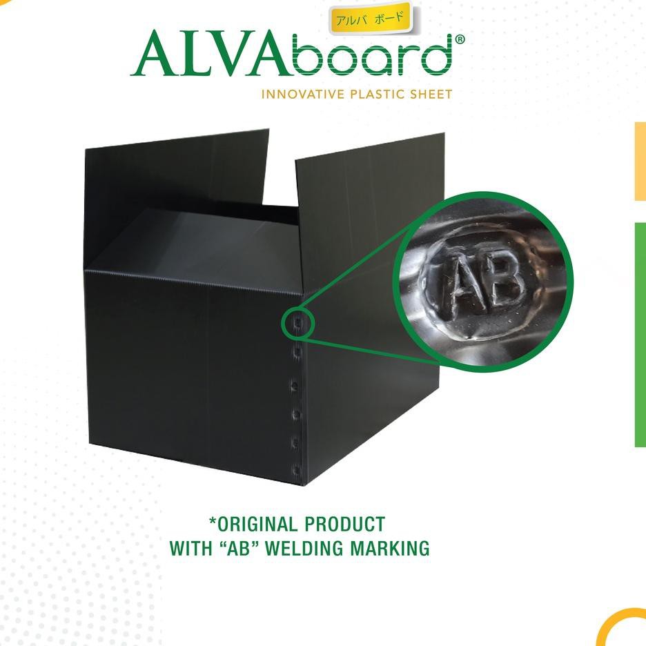 

SUPER SELLER KARDUS PLASTIK ALVABOARD, KOTAK PENGIRIMAN, BOX PINDAHAN UKURAN 600 X 400 X 300 mm