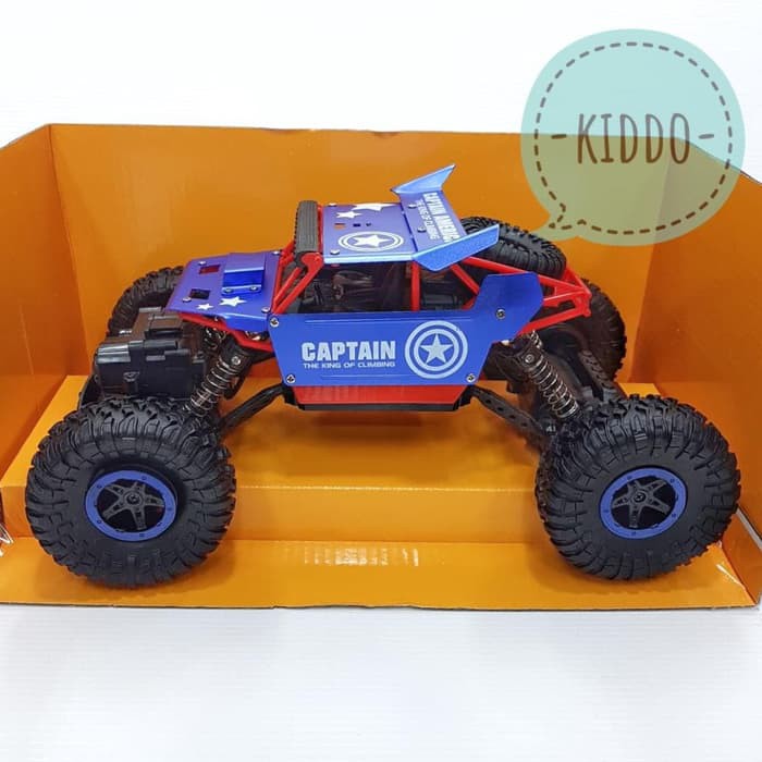 RC monster truck 4wd rock crawler captain america - NKS