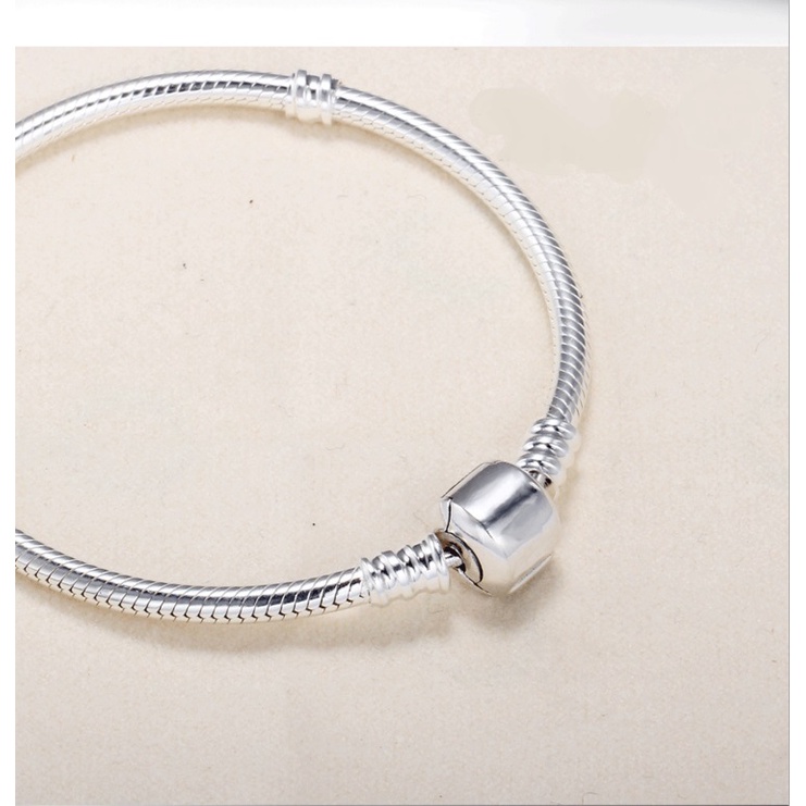 Gelang Rantai Ular Bahan Stainless Steel Ukuran 3MM