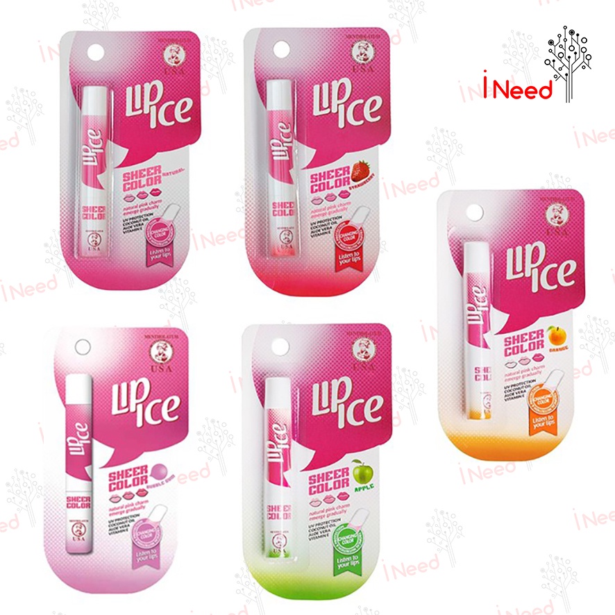 (INEED) LIP ICE Sheer Color 2,2gr - Lip Balm Pelembab Bibir