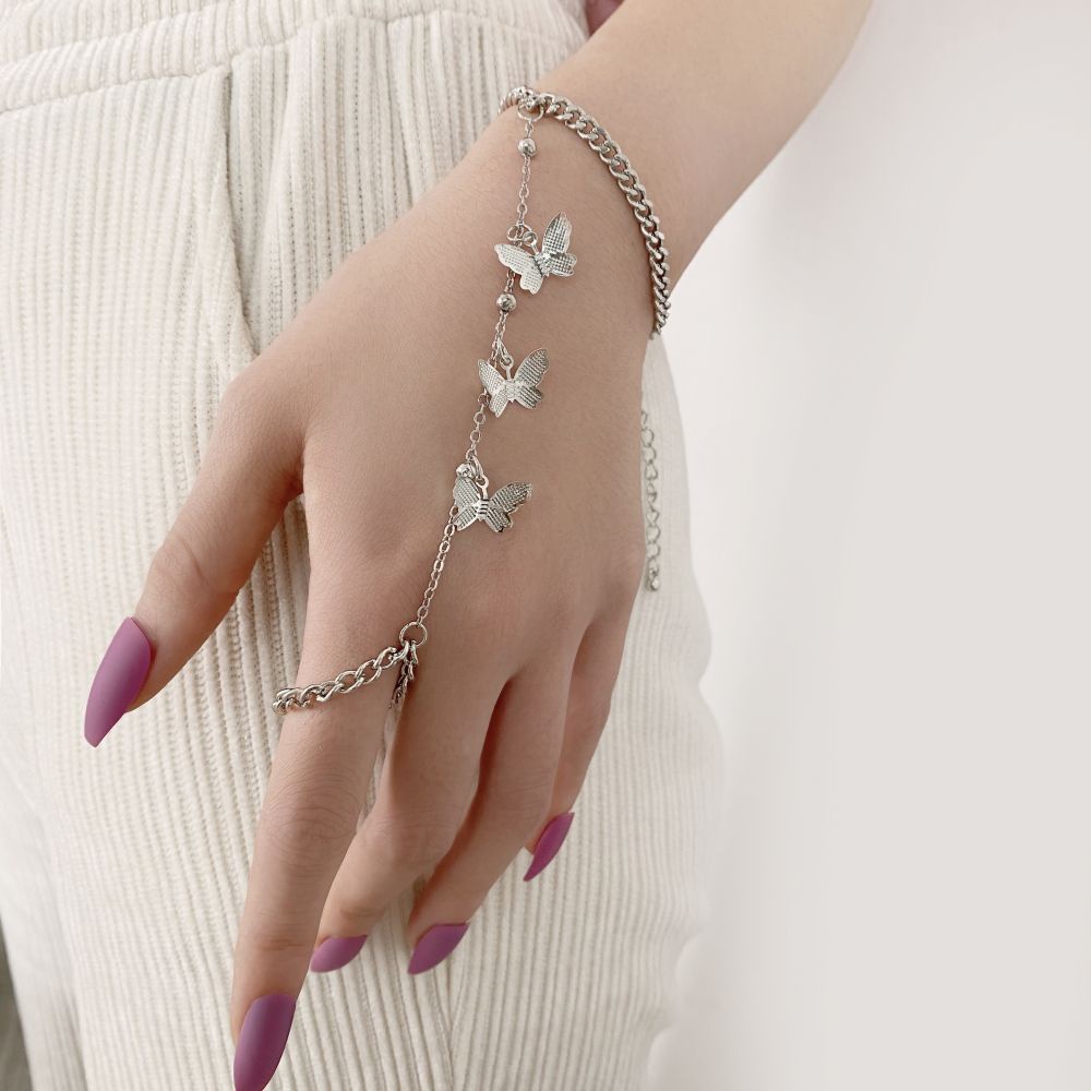 Set Cincin Bentuk Hati Gaya Vintage Untuk Wanita