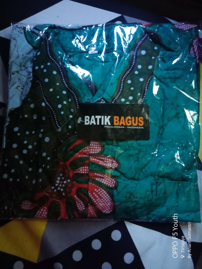 Kemeja Pria Batik Motif Sekar Jagad