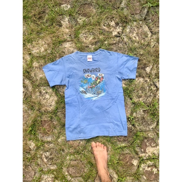 Kaos Kartun Snowbird Vintage Second Original