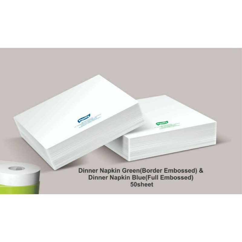 PLENTY TISSUE DINNER NAPKIN 50 SHEET