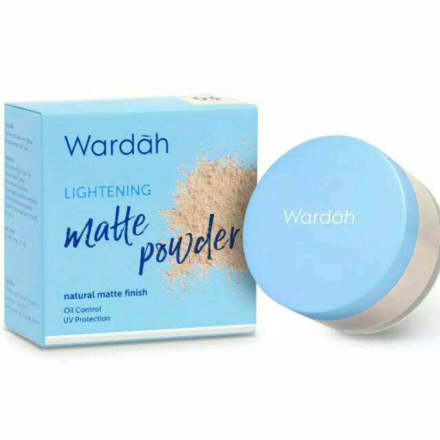 ❤️GROSIR❤️ Wardah Lightening Matte Powder / Bedak Tabur